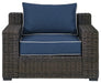 Grasson Lane Lounge Chair with Cushion - P783-820 - In Stock Furniture
