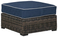 Grasson Lane Ottoman with Cushion - P783-814 - In Stock Furniture