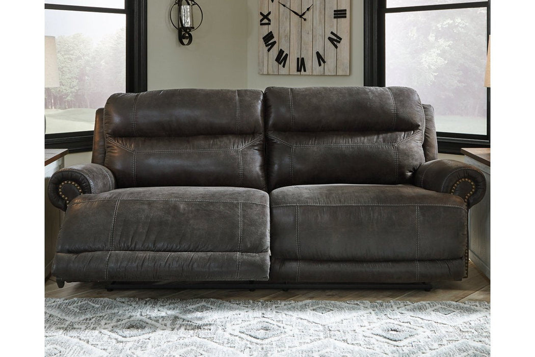 Grearview Charcoal Power Reclining Sofa - 6500547 - Gate Furniture