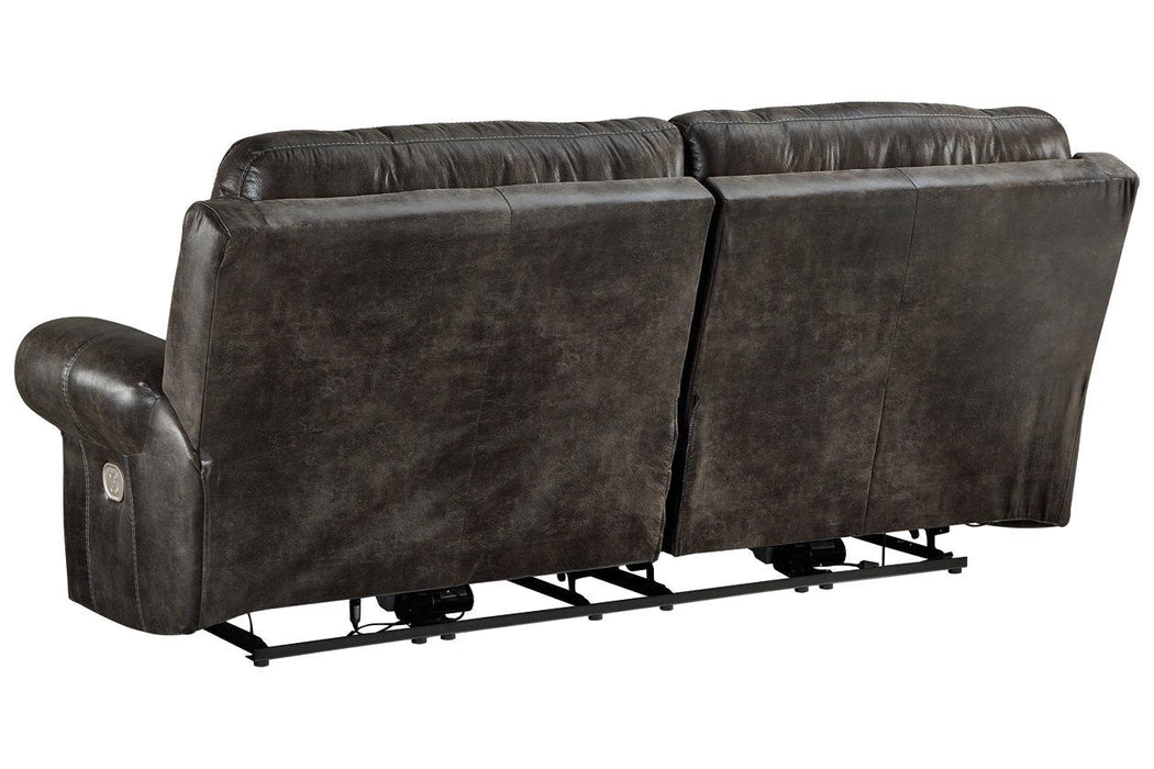 Grearview Charcoal Power Reclining Sofa - 6500547 - Gate Furniture