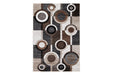 Guintte Multi 5' x 6'7" Rug - R403972 - Gate Furniture