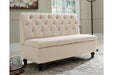 Gwendale Light Beige Storage Bench - A3000185 - Gate Furniture