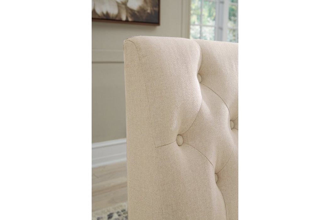 Gwendale Light Beige Storage Bench - A3000185 - Gate Furniture