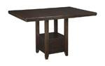 Haddigan Dark Brown Counter Height Dining Extension Table - D596-42 - Gate Furniture