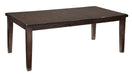 Haddigan Dark Brown Dining Room Set - Gate Furniture