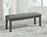 Hallanden Two-tone Gray 50" Dining Bench - D589-00 - Gate Furniture