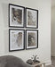 Hallwood Multi Wall Art (Set of 4) - A8000306 - Gate Furniture