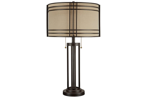 Hanswell Dark Brown Table Lamp - L208294 - Gate Furniture