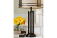 Hanswell Dark Brown Table Lamp - L208294 - Gate Furniture