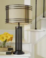 Hanswell Dark Brown Table Lamp - L208294 - Gate Furniture