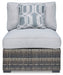 Harbor Court Armless Chair with Cushion (Set of 2) - P459-846 - In Stock Furniture