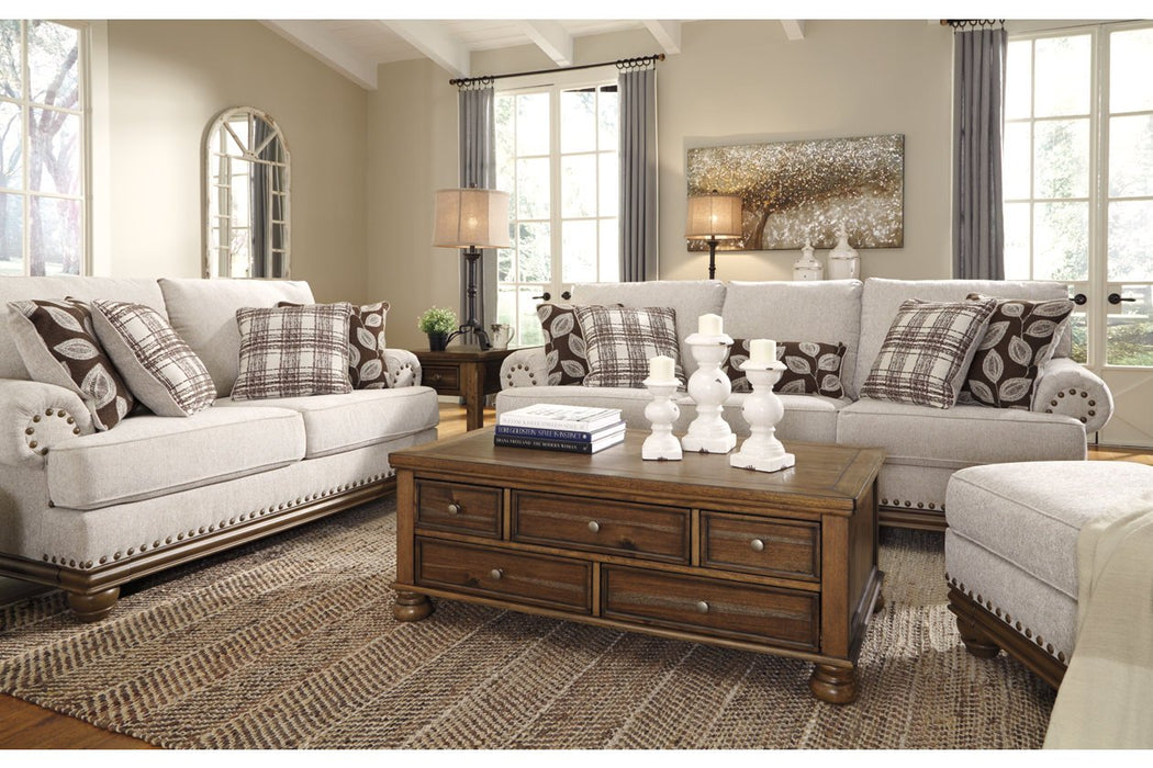 Harleson Wheat Loveseat - 1510435 - Gate Furniture