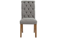 Harvina Gray Dining Chair (Set of 2) - D324-01 - Gate Furniture
