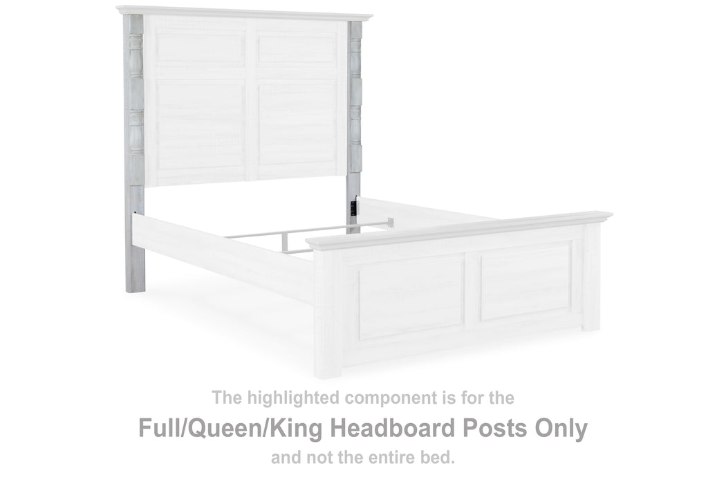 Haven Bay Full/Queen/King Headboard Posts - B1512-61 - In Stock Furniture