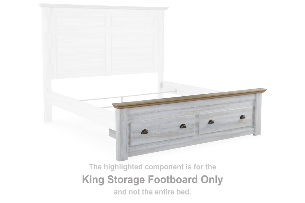 Haven Bay King Storage Footboard - B1512-56S - In Stock Furniture