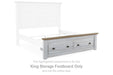 Haven Bay King Storage Footboard - B1512-56S - In Stock Furniture