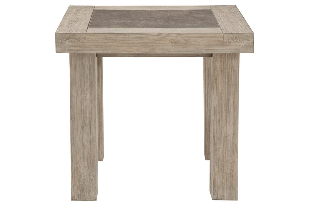 Hennington Light Brown End Table - T946-3 - Gate Furniture