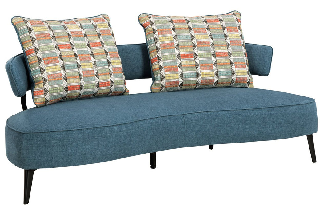Hollyann Blue RTA Sofa - 2440338 - Gate Furniture