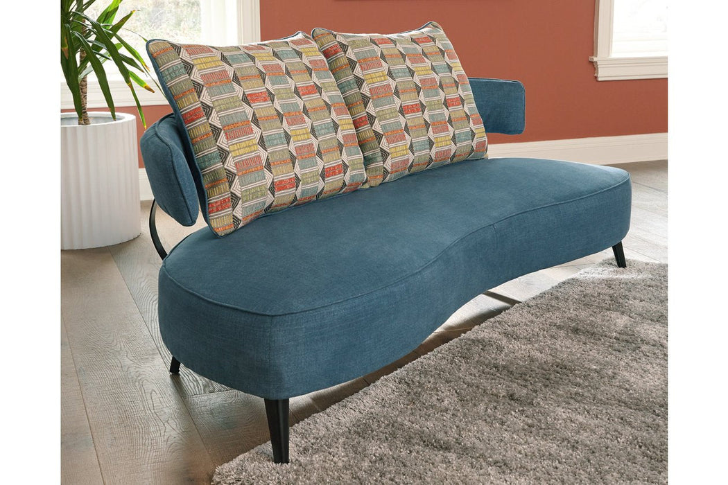 Hollyann Blue RTA Sofa - 2440338 - Gate Furniture