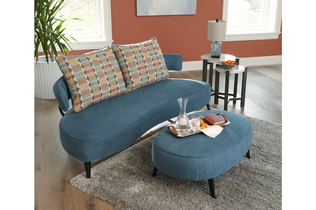 Hollyann Blue RTA Sofa - 2440338 - Gate Furniture