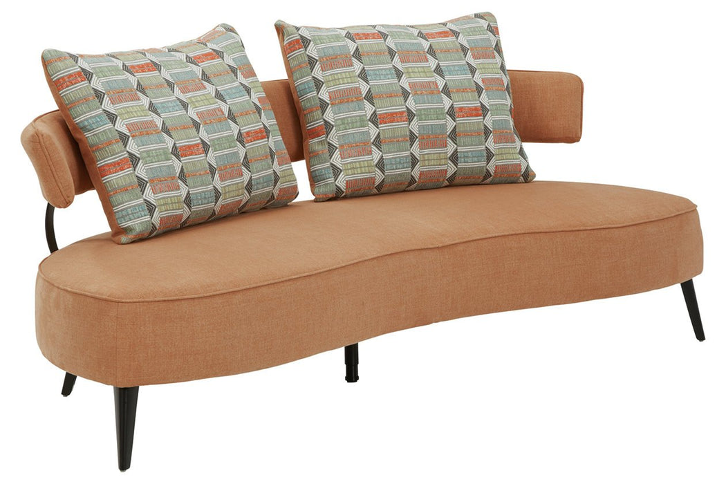 Hollyann Rust RTA Sofa - 2440138 - Gate Furniture