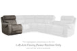 Hoopster Left-Arm Facing Power Recliner - 2370358 - In Stock Furniture