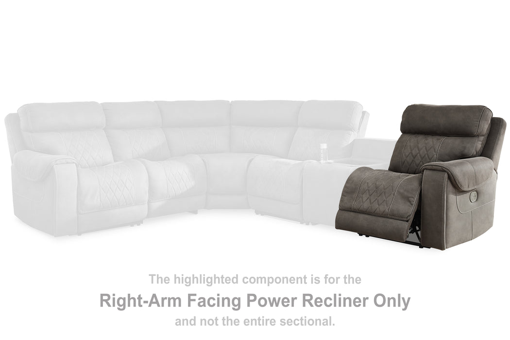 Hoopster Right-Arm Facing Power Recliner - 2370362 - In Stock Furniture