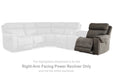 Hoopster Right-Arm Facing Power Recliner - 2370362 - In Stock Furniture
