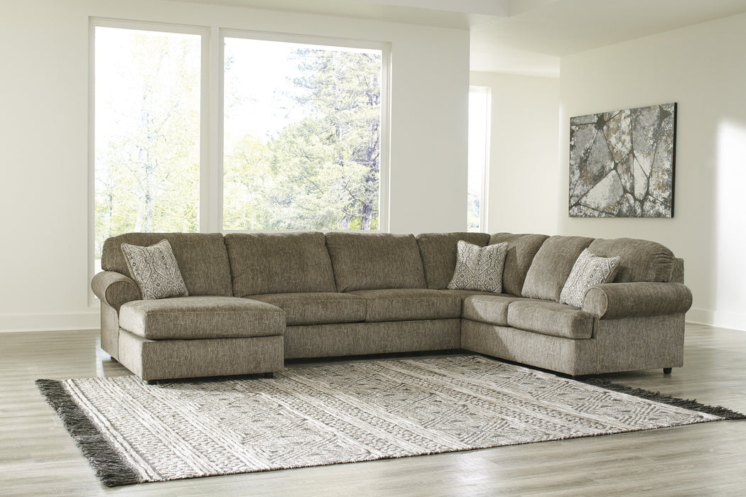 Hoylake Chocolate LAF Sectional - Gate Furniture