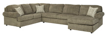 Hoylake Chocolate RAF Sectional - Gate Furniture