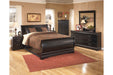 Huey Vineyard Black Chest of Drawers - B128-46 - Gate Furniture