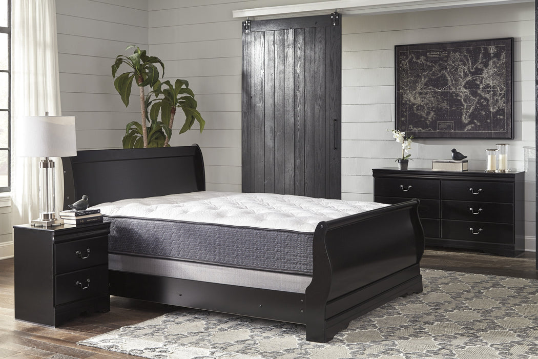 Huey Vineyard Black Youth Sleigh Bedroom Set - Gate Furniture