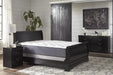Huey Vineyard Black Youth Sleigh Bedroom Set - Gate Furniture