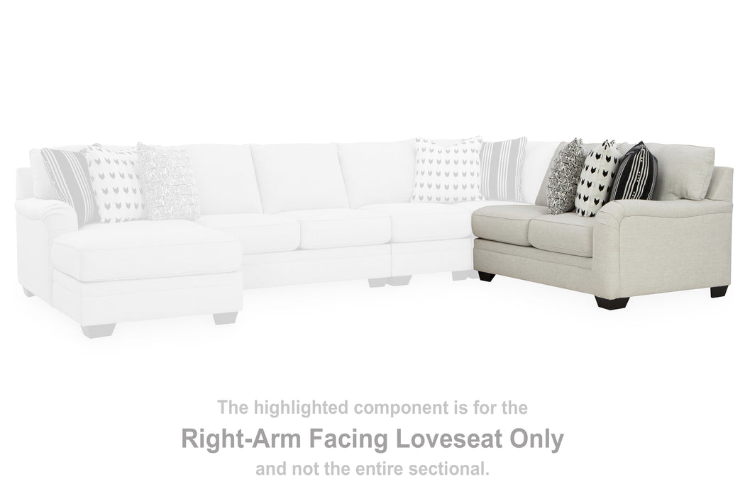 Huntsworth Right-Arm Facing Loveseat - 3970256