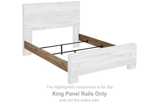 Hyanna King Panel Rails - B1050-97 - In Stock Furniture