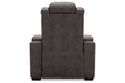HyllMont Gray Recliner - 9300313 - Gate Furniture