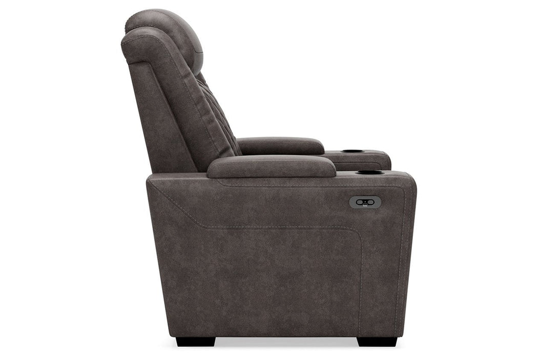HyllMont Gray Recliner - 9300313 - Gate Furniture