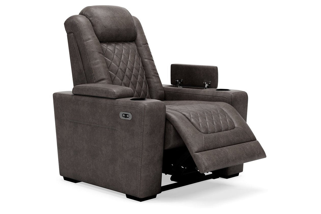 HyllMont Gray Recliner - 9300313 - Gate Furniture
