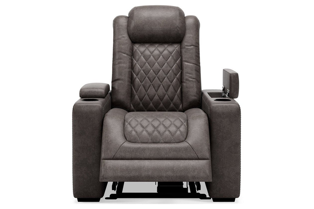 HyllMont Gray Recliner - 9300313 - Gate Furniture