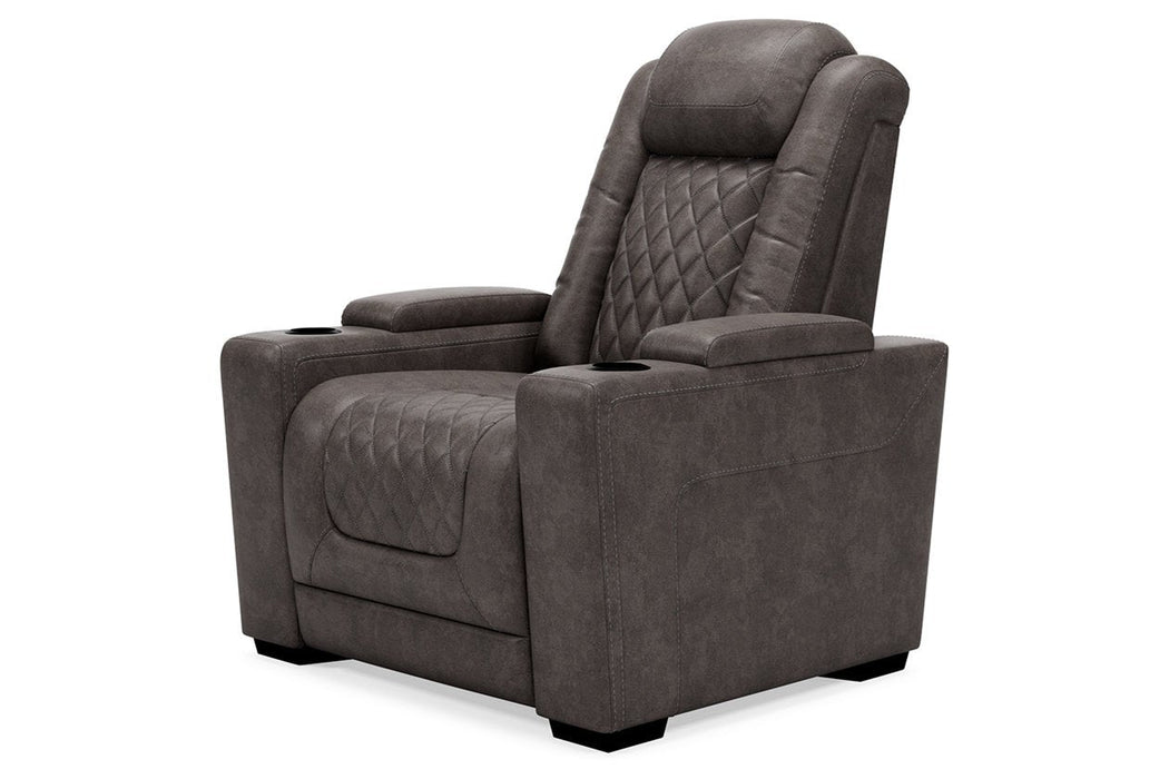 HyllMont Gray Recliner - 9300313 - Gate Furniture