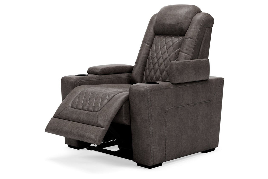 HyllMont Gray Recliner - 9300313 - Gate Furniture