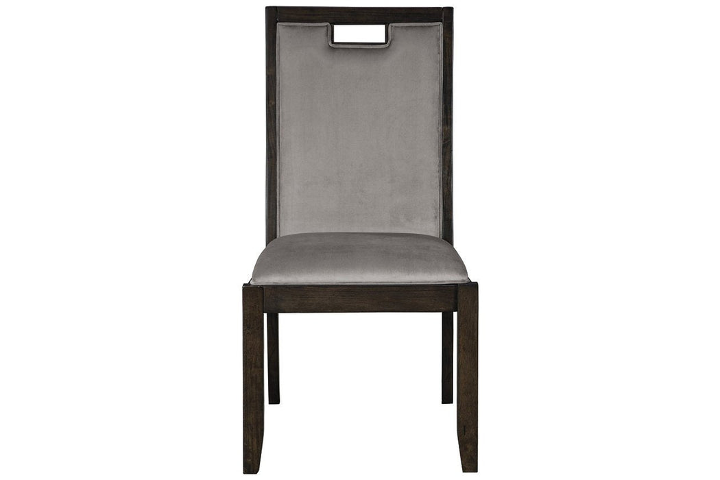 Hyndell Gray/Dark Brown Dining Chair (Set of 2) - D731-01 - Gate Furniture