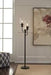 Jaak Bronze Finish Floor Lamp - L207171 - Gate Furniture