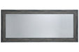 Jacee Antique Gray Floor Mirror - A8010219 - Gate Furniture