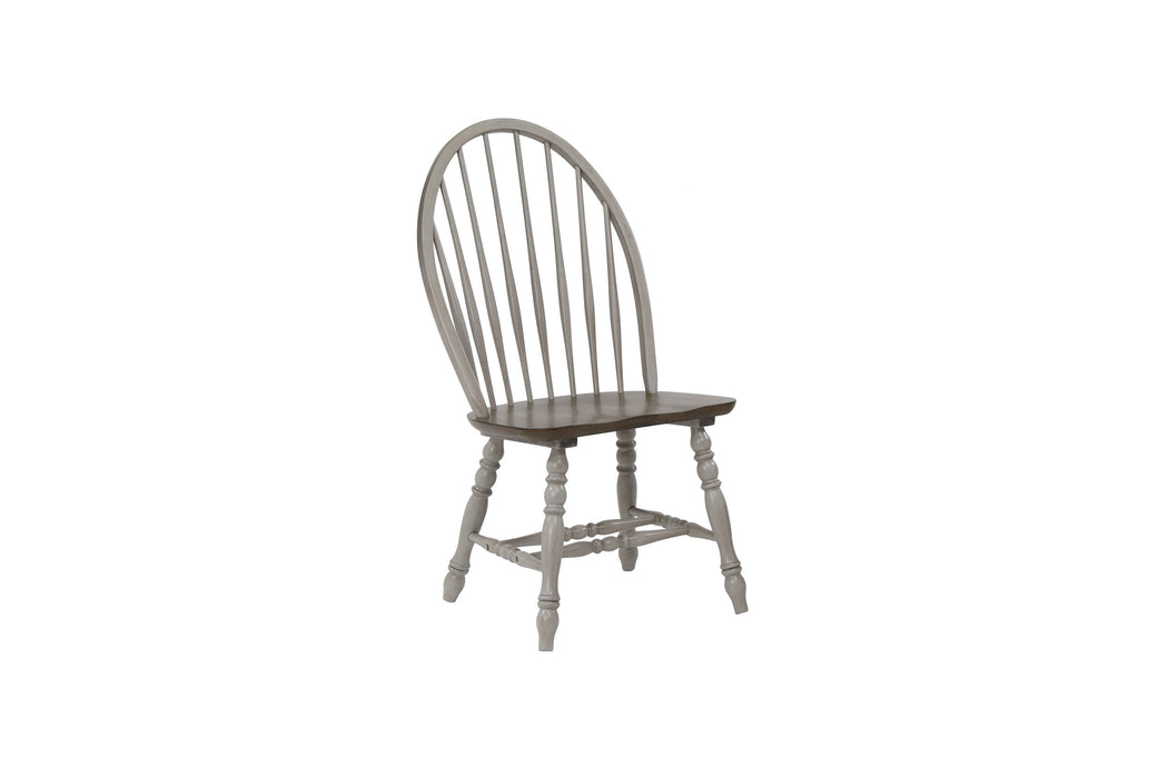 Jack Gray/Brown Round Dining Room Set - Gate Furniture