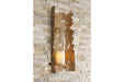 Jailene Antique Gold Wall Sconce - A8010187 - Gate Furniture