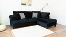 Jamba Black Sectional - Gate Furniture