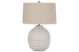 Jamon Beige Table Lamp - L100764 - Gate Furniture