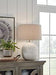 Jamon Beige Table Lamp - L100764 - Gate Furniture