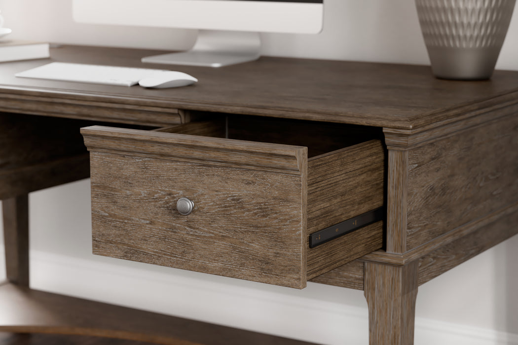 Janismore Home Office Storage Leg Desk - H776-26 - In Stock Furniture